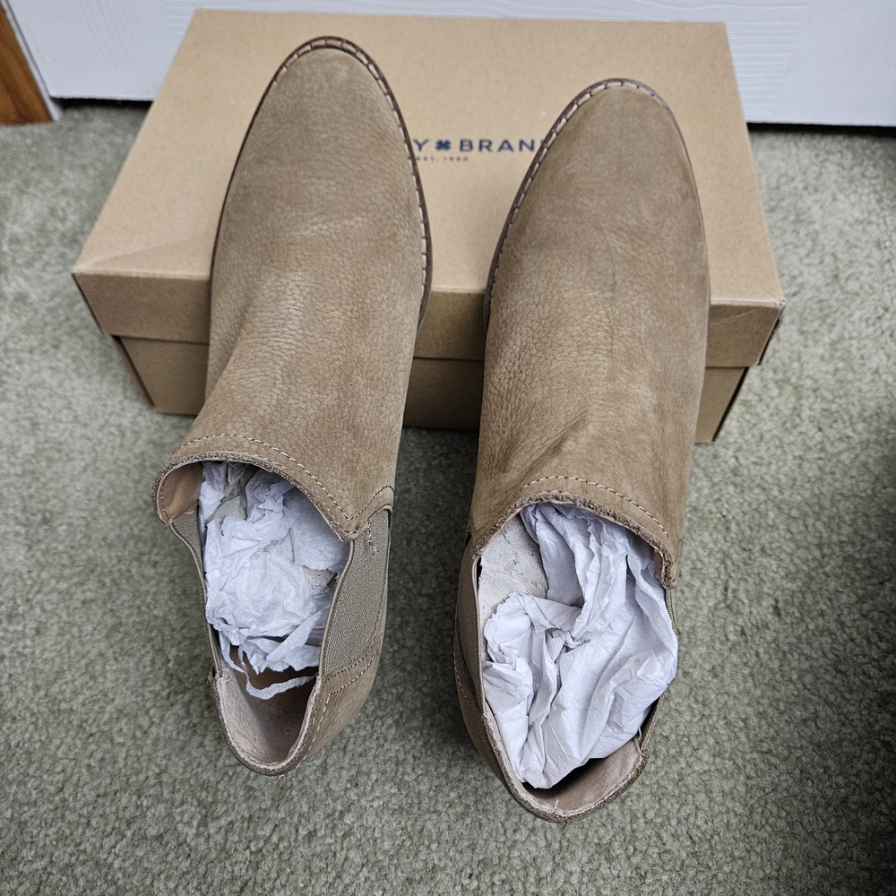 Lucky Brand Women's Tan Ankle Booties